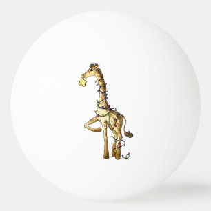 Glanzende Giraffe Pingpongballen