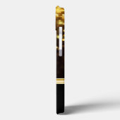 Glanzende iPad Hoes Monogram Bling (Achterkant / Links)