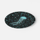 Glanzende kwal papieren bordje (Gekanteld)