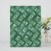 Glanzende lederen textuur 3 save the date (Staand voorkant)