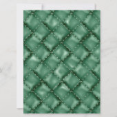 Glanzende lederen textuur 3 save the date (Achterkant)