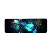 Glanzende Libellenmeer Etiket (Voorkant)