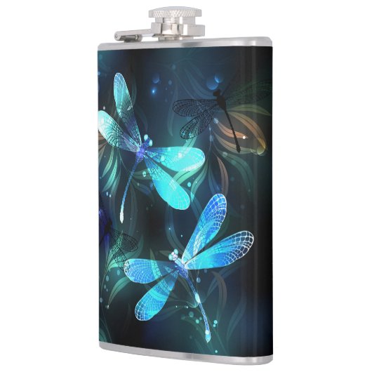 Glanzende Libellenmeer Heupfles (Links)