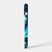 Glanzende Libellenmeer iPhone 15 Hoesje (Linkerkant)