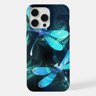 Glanzende Libellenmeer iPhone 15 Pro Max Hoesje