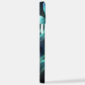 Glanzende Libellenmeer iPhone Hoesje (Rechterkant)