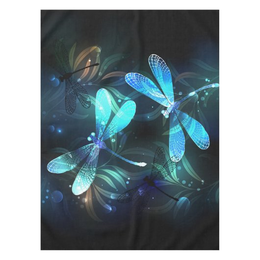 Glanzende Libellenmeer Tafelkleed (Voorkant)