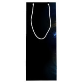 Glanzende Libellenmeer Wijn Cadeautas (Achterkant)