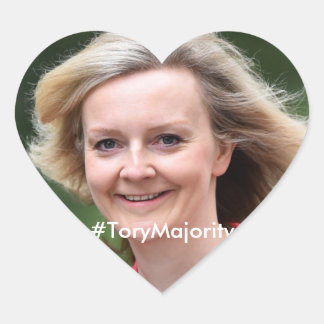 Glanzende Liz Truss Stickers