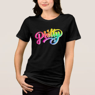Glanzende Mooie Regenboog – Damesmode T‑shirt Tri-Blend Shirt