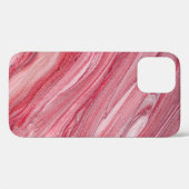 Glanzende nagellak: getextureerde achtergrond Case-Mate iPhone case (Achterkant (horizontaal))