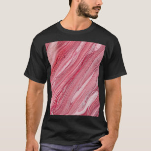 Glanzende nagellak: getextureerde achtergrond t-shirt