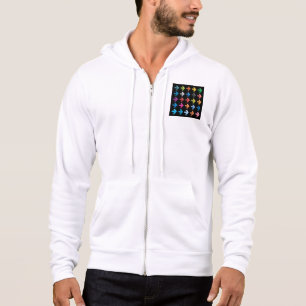 Glanzende Pijlenset Levendige Richtingaanduidingen Hoodie