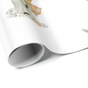 Glanzende Pony papier engel met onmiddellijke verp