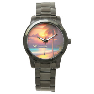 Glänzende Poster Horloge
