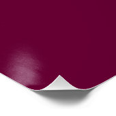 Glanzende Poster Perfect Poster (Hoek)