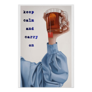 Glanzende Poster Perfect Poster