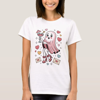 Glanzende Roze Geest Koningin van het Cocktailfee T-shirt