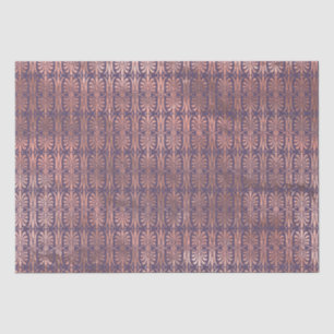 Glanzende Roze Gouden Folie en Lavendel Art Deco Tissuepapier