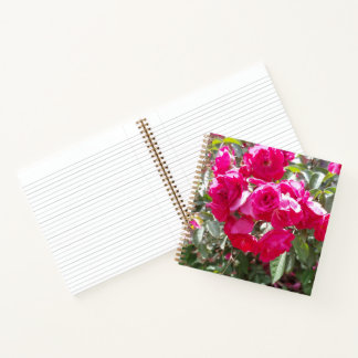 Glanzende Rozen Notitieboek