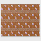 Glanzende wrapping Papier Paisley Angel (Vlak)