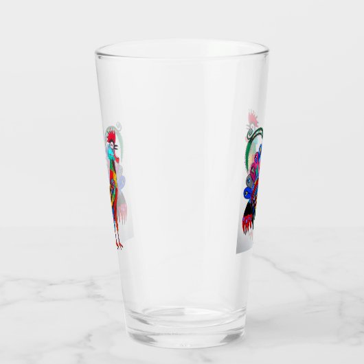 Glas 010 - Rooster (Rechts)