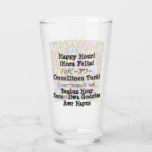 Glas 021 - CATS - Happy Hour (Achterkant)