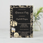 Glas, ballon, golfbreker kaart (Staand voorkant)