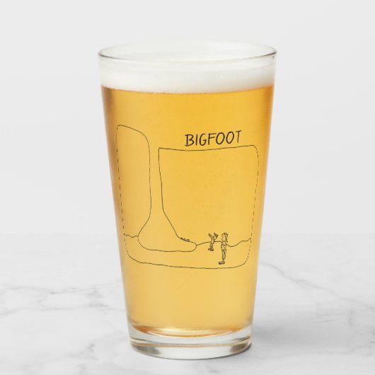 Glas Cup (Voorkant gevuld)