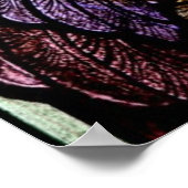 glas gekleurd door Otto F. Andrle Poster (Hoek)