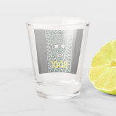 Glas Halloween stijl. (Achterkant)