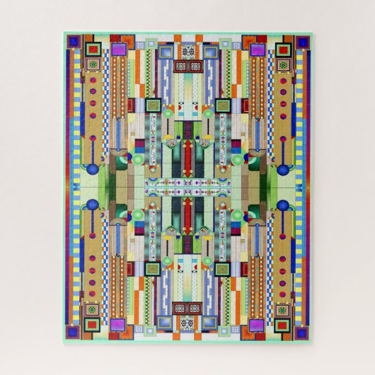 GLAS IN LOOD 2 LEGPUZZEL (Verticaal)