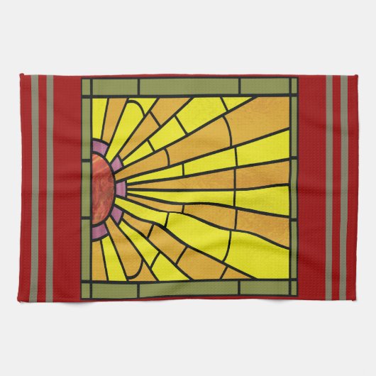 GLAS IN LOOD 3 THEEDOEK (Horizontaal)