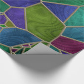 Glas in lood 9 cadeaupapier (Hoek)