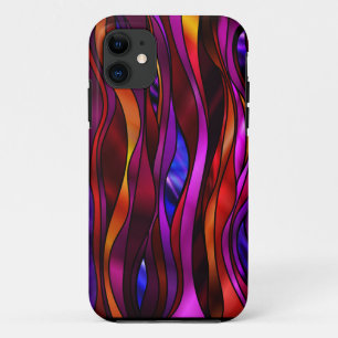 Glas in lood Abstract iPhone 11 Hoesje
