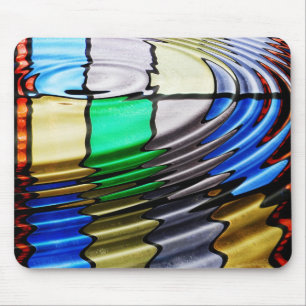 Glas in lood Abstract Muismat