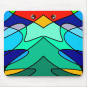 Glas in lood Abstract ontwerp Muismat (Voorkant)