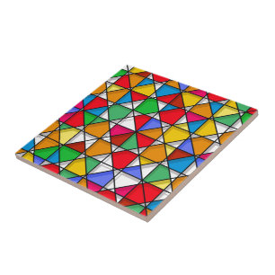 Glas in lood AFBEELDING Tegel Design Tegeltje