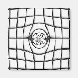 Glas in lood © Angel Honey, 2009 Magneet