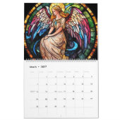 Glas in lood Angel Kalender (Mar 2027)