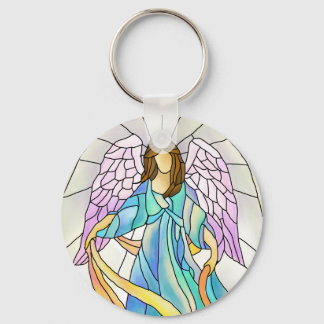Glas in lood Angel Sleutelhanger