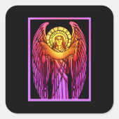 Glas in lood Angel Sticker (Voorkant)