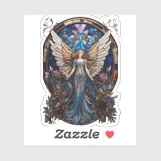 Glas in lood Angel Sticker