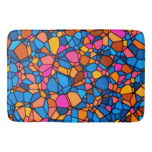 Glas in lood Bath Mat (Voorkant)
