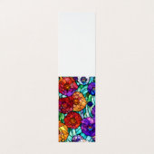 Glas in lood Big Flowers Pattern Visitekaartjes (Buitenkant ongevouwen)