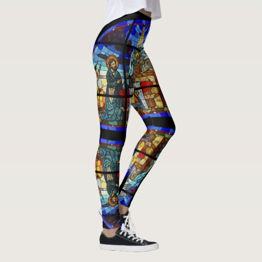Glas in lood Bijbelverhalen Leggings (Rechts)