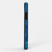 Glas in lood blauw Case-Mate iPhone case (Achterkant/rechts)