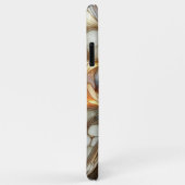 Glas in lood Bloemen Mozaïek Kunstpatroon Case-Mate iPhone Case (Achterkant/rechts)