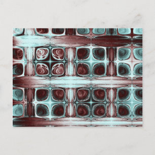 Glas in lood Briefkaart
