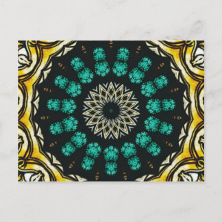 Glas in lood briefkaart